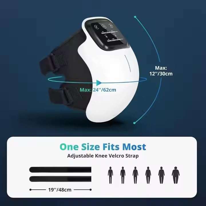 Smart-Heating Electric Knee Massager