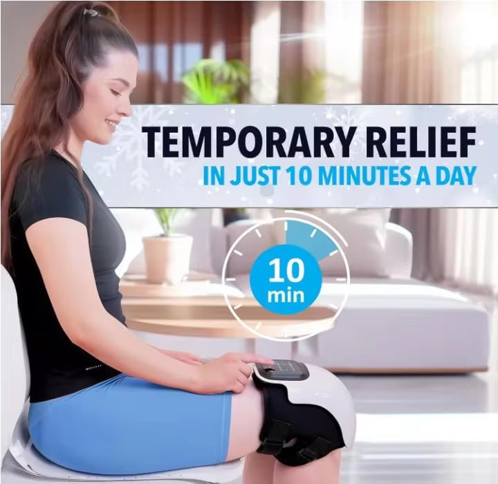 Smart-Heating Electric Knee Massager