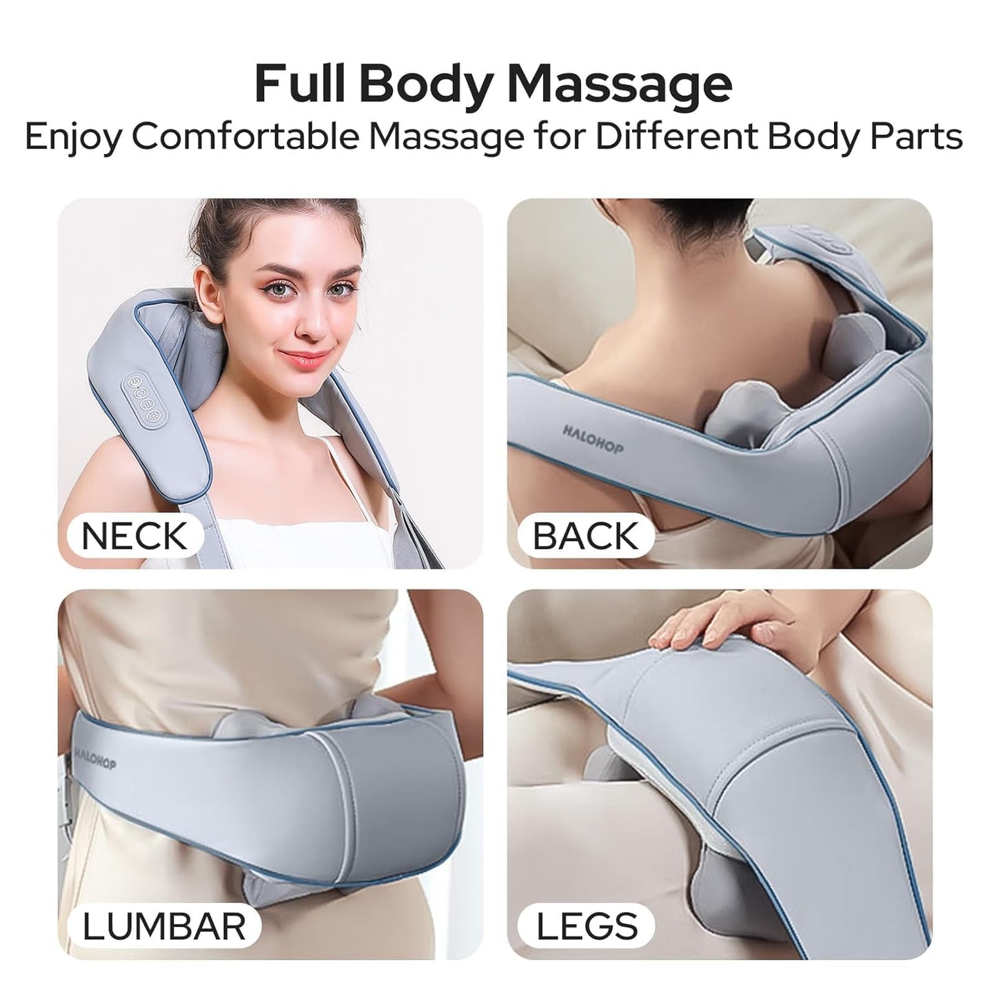 Wunnix-3 in 1 Neck Massager for Pain Relief