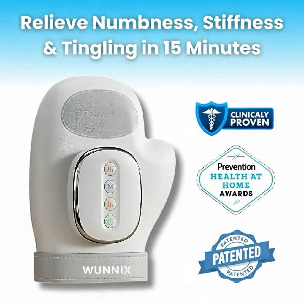 Wunnix- 3 in 1 Hand Massager for & Joint Pain