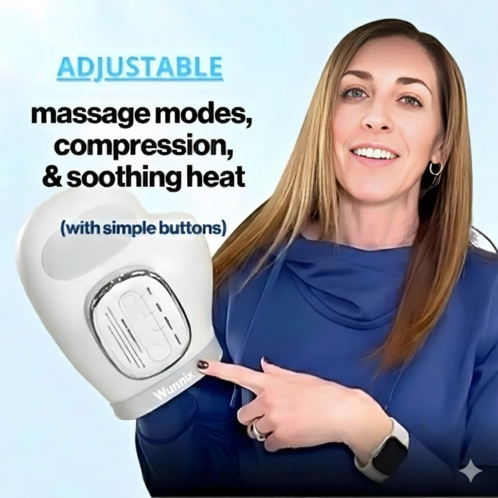 Wunnix- 3 in 1 Hand Massager for & Joint Pain