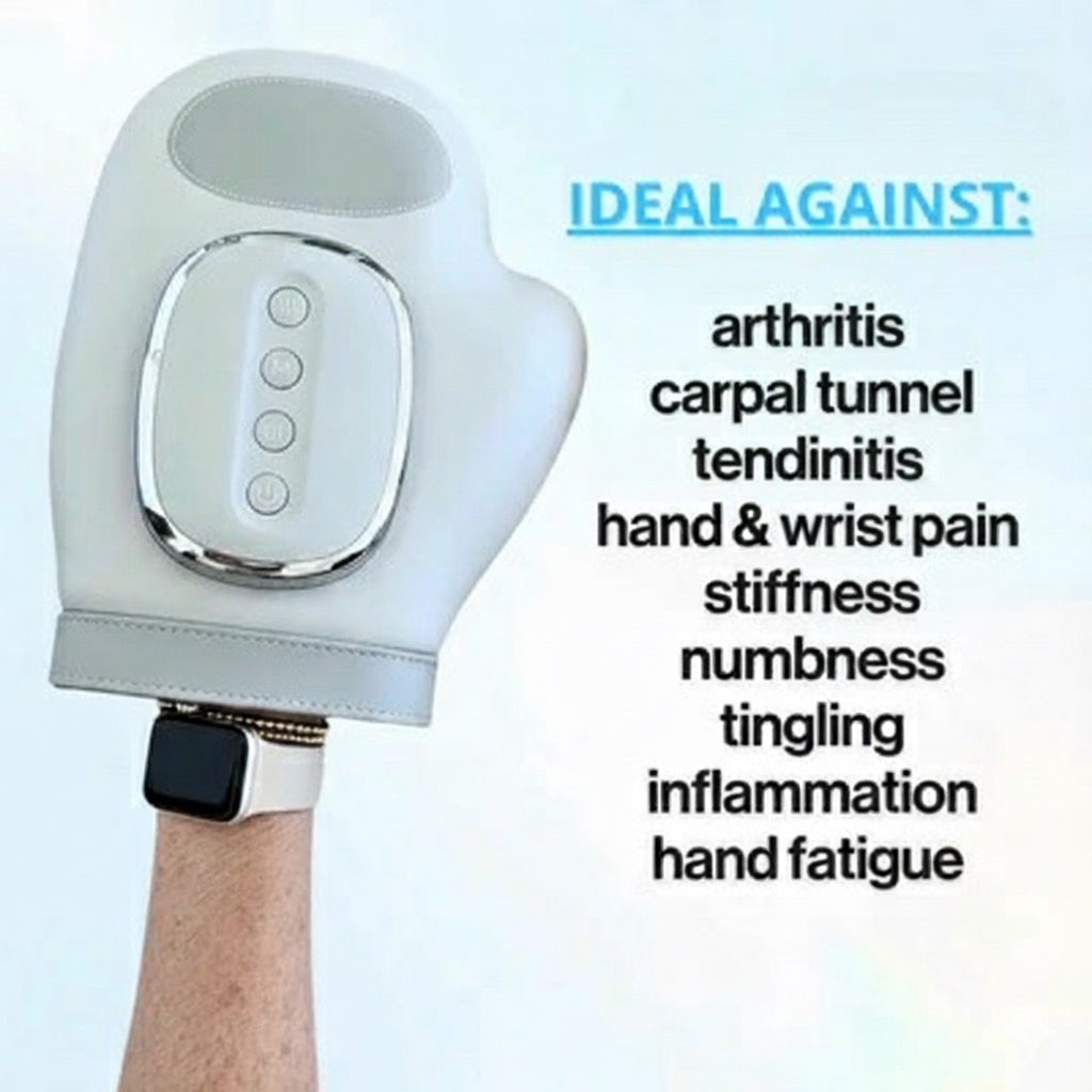 Wunnix- 3 in 1 Hand Massager for & Joint Pain