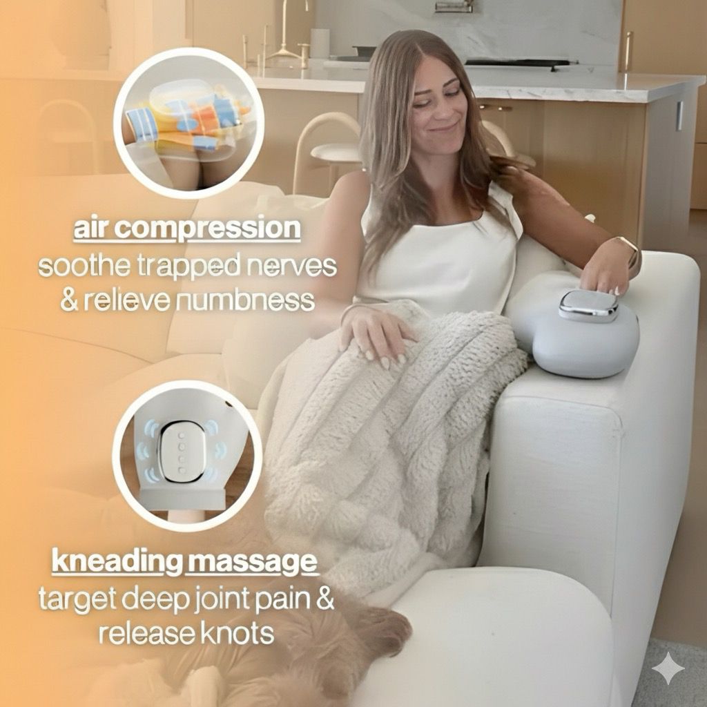 Wunnix- 3 in 1 Hand Massager for & Joint Pain