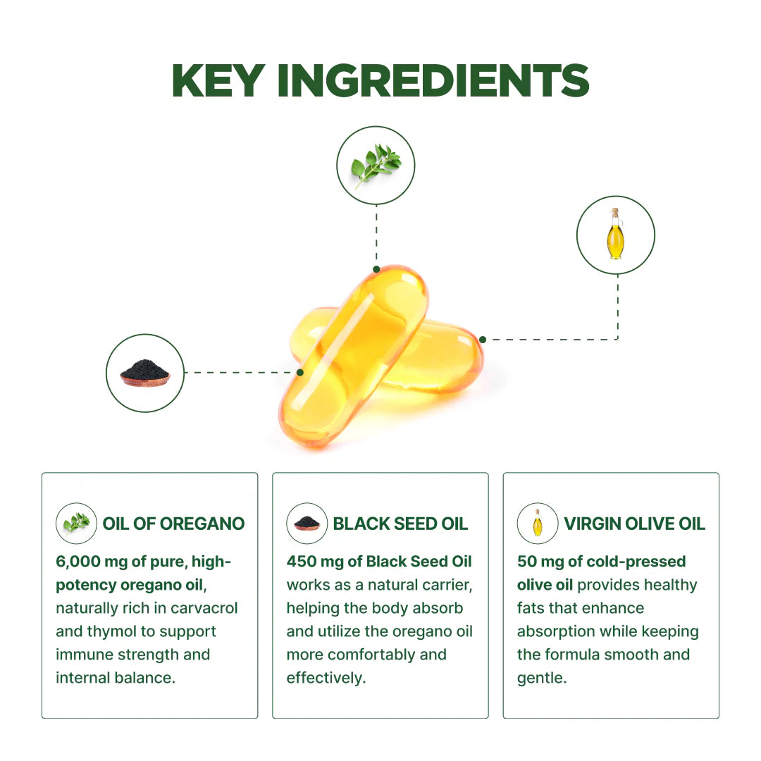 Oil Of Oregano Softgels